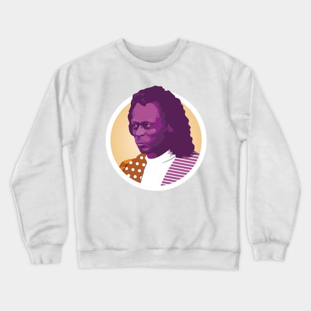 Miles Davis Crewneck Sweatshirt by Inchpenny